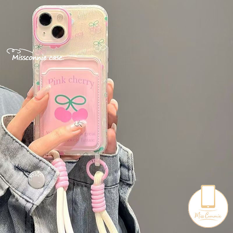 Trend%20Cute%20Pink%20Cherry%20Bowknot%20Soft%20Tpu%20Case%20Compatible%20for%20IPhone%2011%2015%2013%2012%2014%20Pro%20Max%207Plus%20XR%20X%20XS%20Max%2015%206s%207%206%208%20Plus%20SE%202020%20Double%20Lanyard%20Wallet%20Slot%20Card%20Holder%20Cover%20-%20Image%204