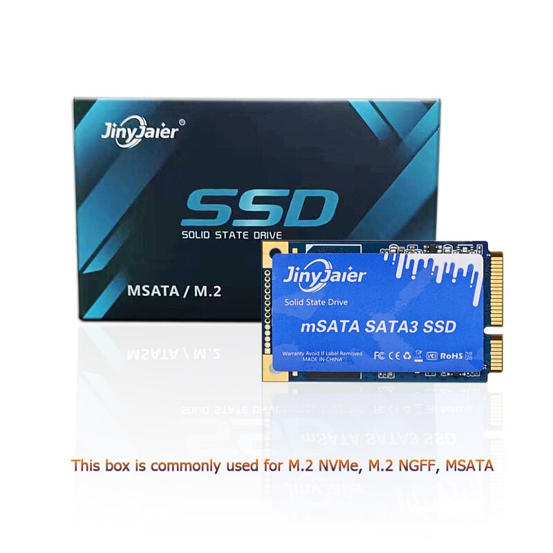Jinyjaier High Quality 128GB SSD 256GB MSATA 512GB Solid State Drive 1TB 2TB Internal Solid State Drive For Laptop Desktop Pos
