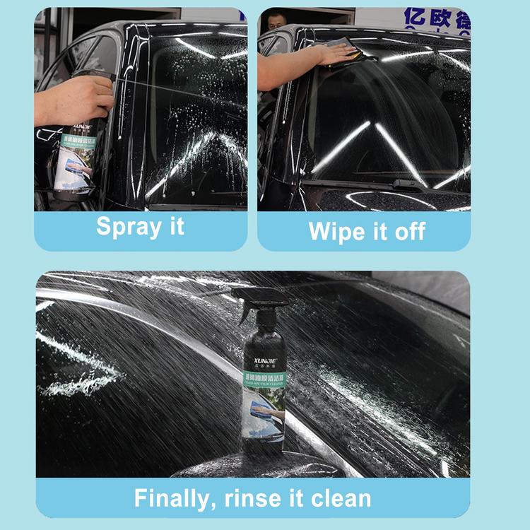 Oil Film Remover For Car Window 500ML Outdoor Window Cleaner Glass  Polishing Kit Car Glass Cleaner Gentle For Water Spots Bird Droppings  Coatings Polish And Restore Glass To Clear outgoing