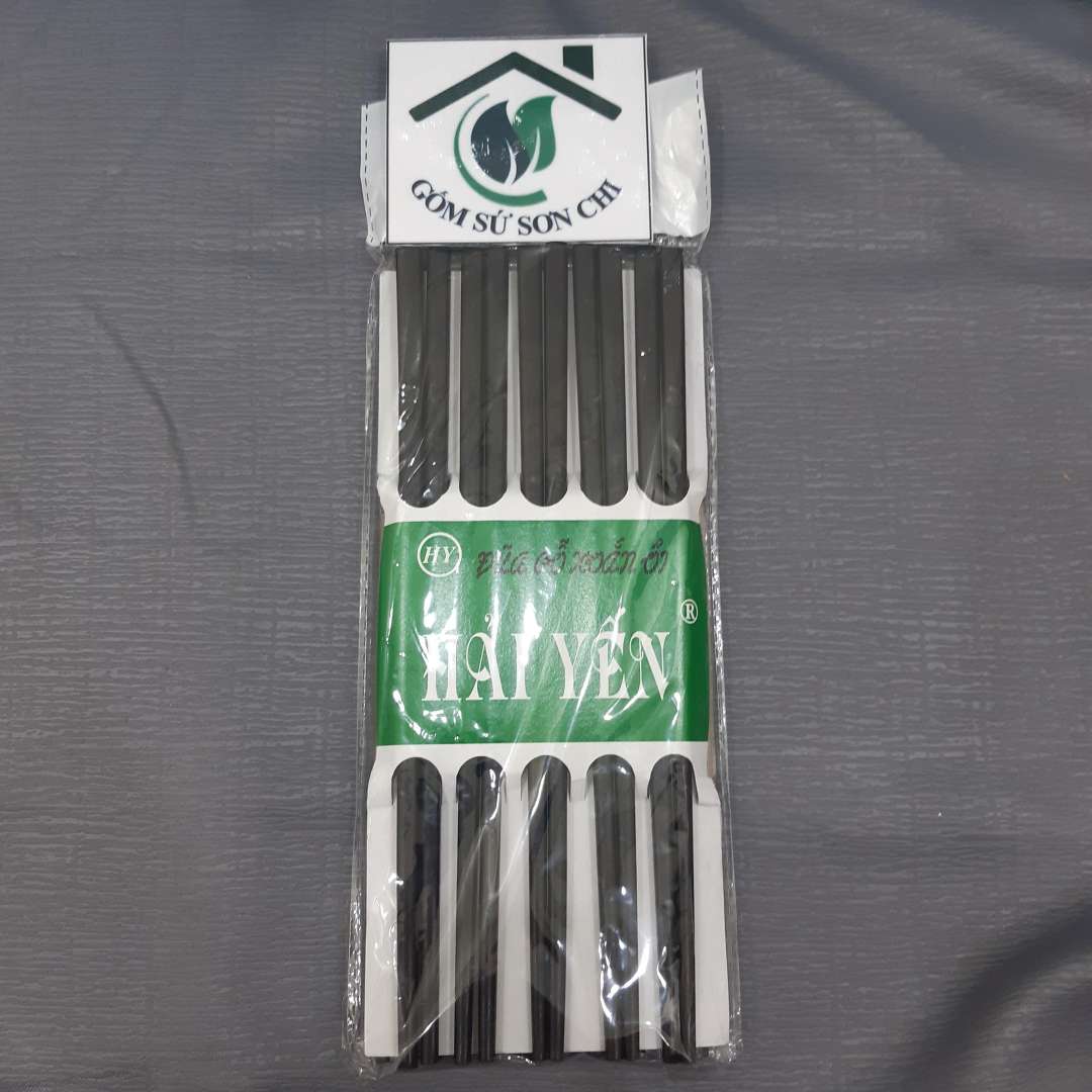 Bộ 10 đôi Đũa gỗ ăn cơm các loại (Hải Yến)