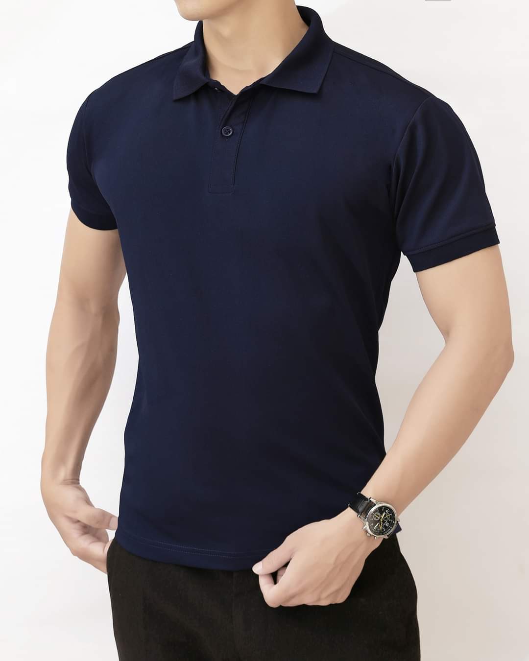Áo Thun Nam Cá Sấu thiết kế cổ bẻ vải thun cotton mềm, mịn, mát - tongkhothoitrang8888