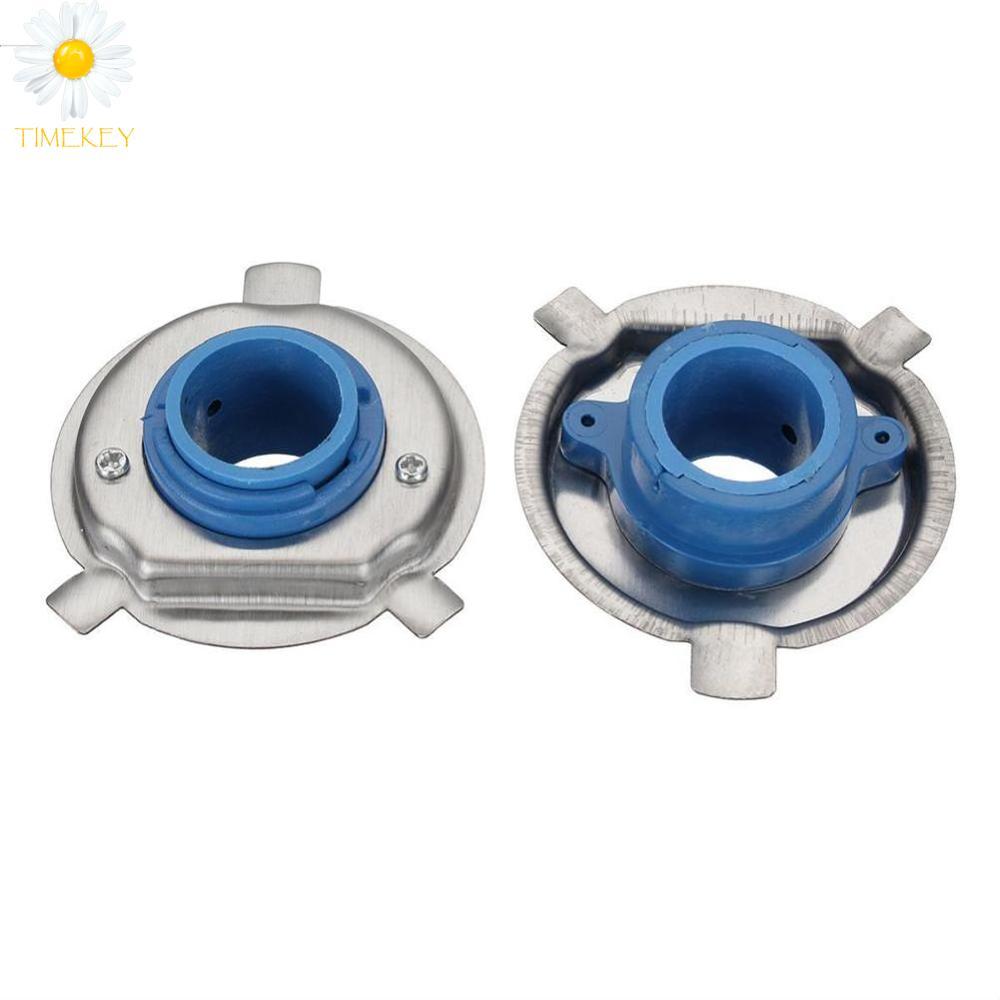 Timekey 2Pcs LED Headlight Bulb Base Adapter Socket Retainer H1/H3/H4/H7/H11/HB3