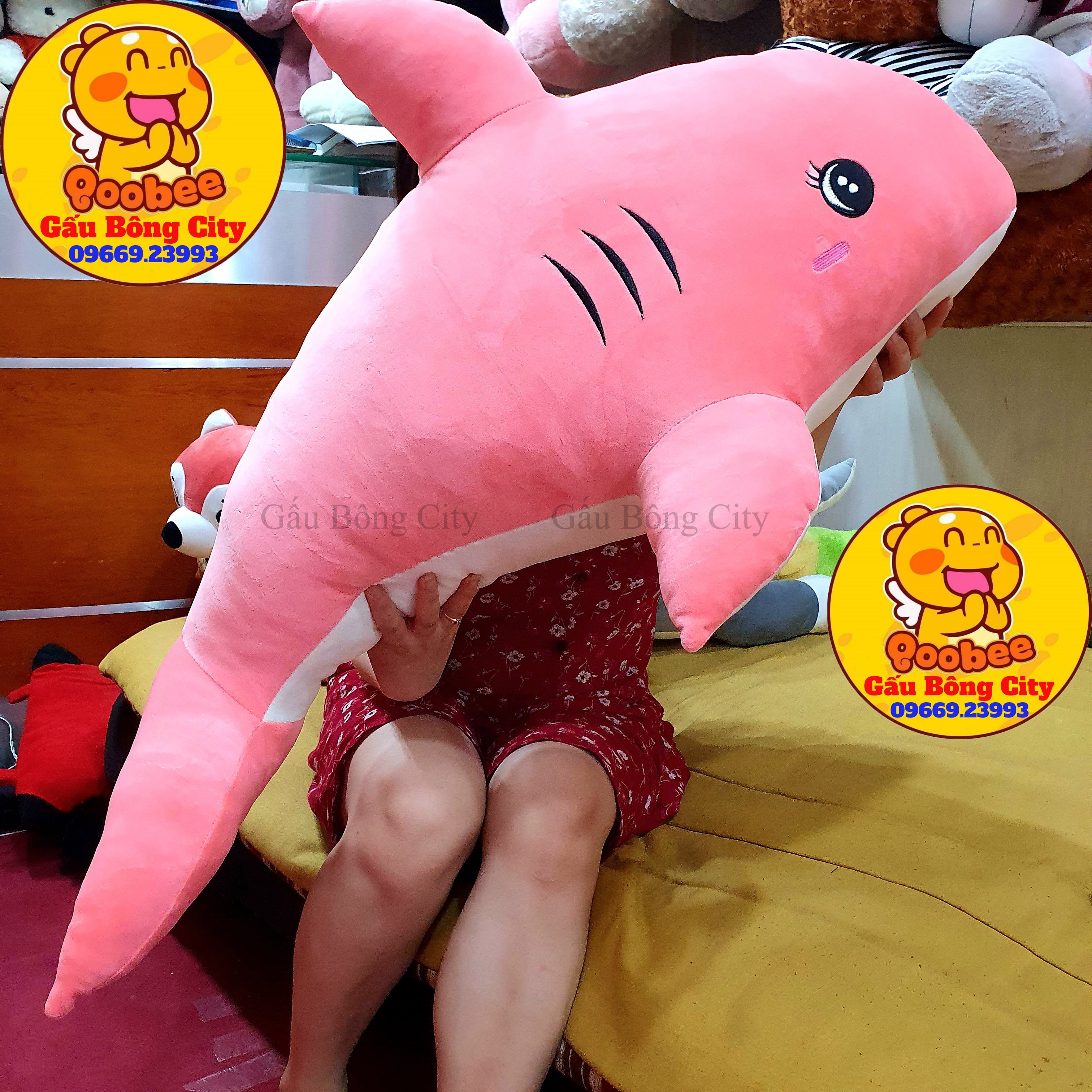 Cá Heo Nhồi Bông - Gấu bông Cá heo Cao Cấp