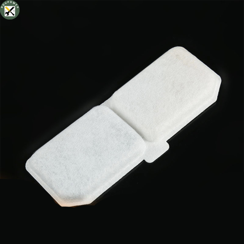 Boupower new！Pet Water Dispenser Filter Element, Activated Carbon+filter Cotton, Square Circulating Water Fountain Filters Replacement, Compatible For Small Pets Drinking Water Equipment
