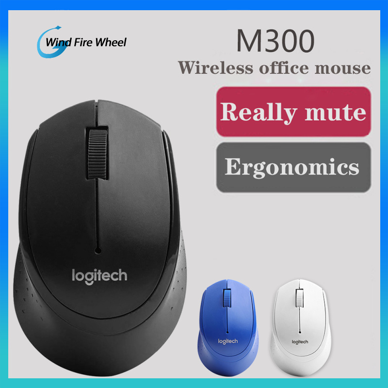 Logitech M330 Silent Wireless Mouse Optical Navigation Quiet Mice Computer Controller