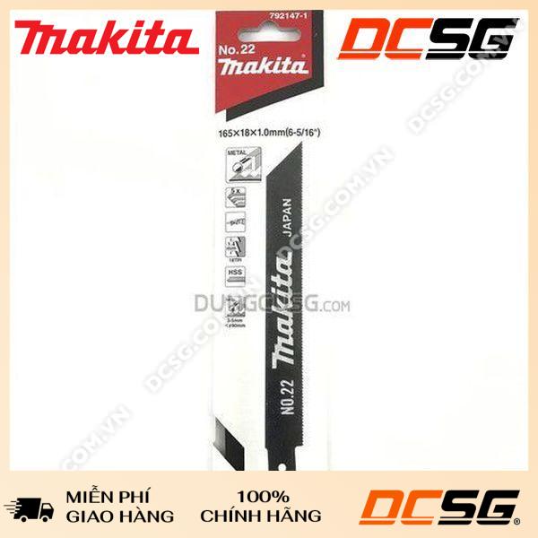 Lưỡi cưa kiếm cắt sắt No.22 Makita 792147-1 (1 lưỡi)