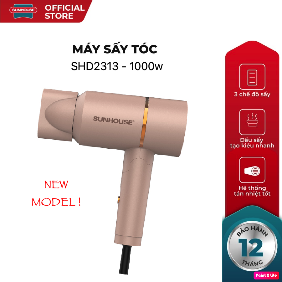 [ 3 Ngày Sale ] MÁY SẤY TÓC SUNHOUSE SHD2313