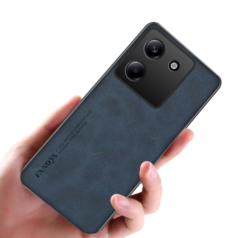 Phone cover Xiaomi Poco M7 Pro Back case Frosted Soft Vintage Leather Anti Drop For Xiaomi Poco M7 Pro 5G Phone cases.
