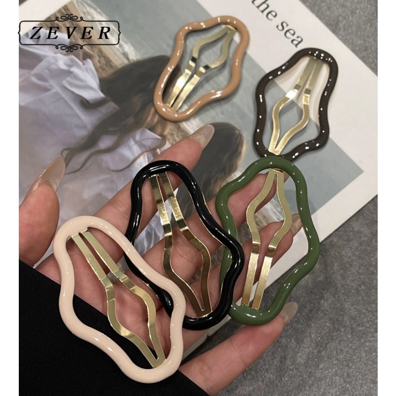 【ZEVER】Phụ kiện tóc tinh tế kẹp tóc đám mây phong cách Hàn Quốc đơn giản