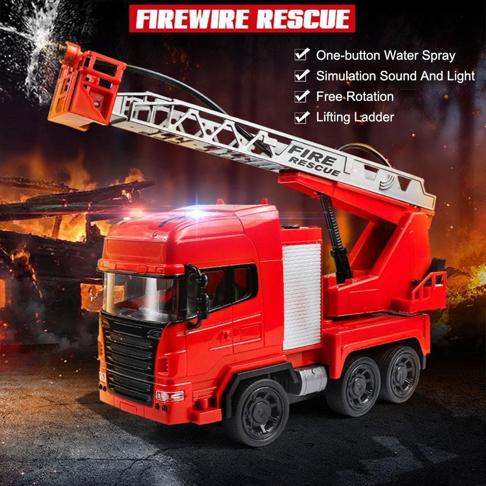 wireless remote control fire truck