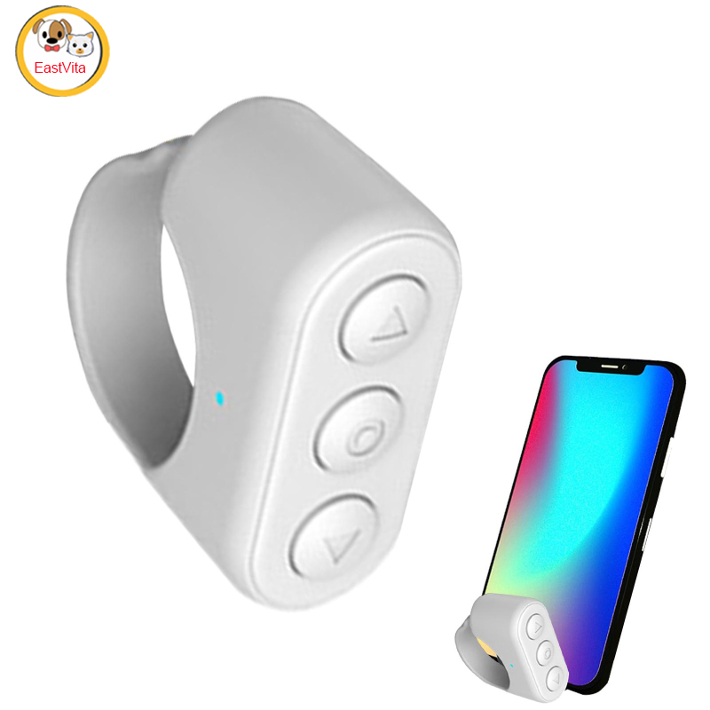 Bluetooth-compatible Remote Control Page Turner Compatible For Tik Tok Mobile Phone Remote Shutter Selfie Button