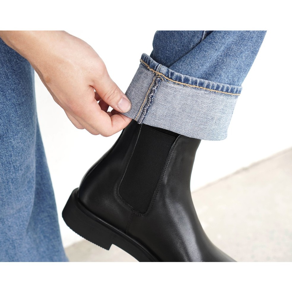 Giày boots nam Chelsea Boots Classic đế khâu
