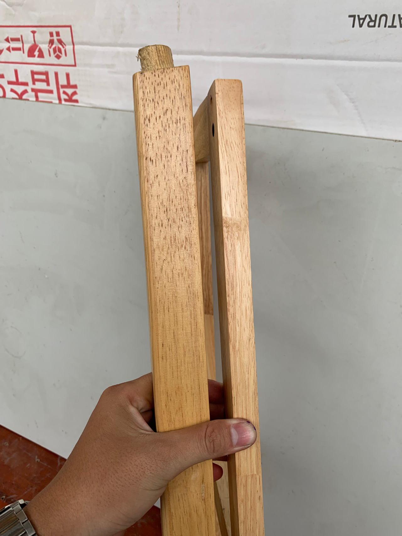 ghế đôn 60cm gỗ cao su xuất khẩu
