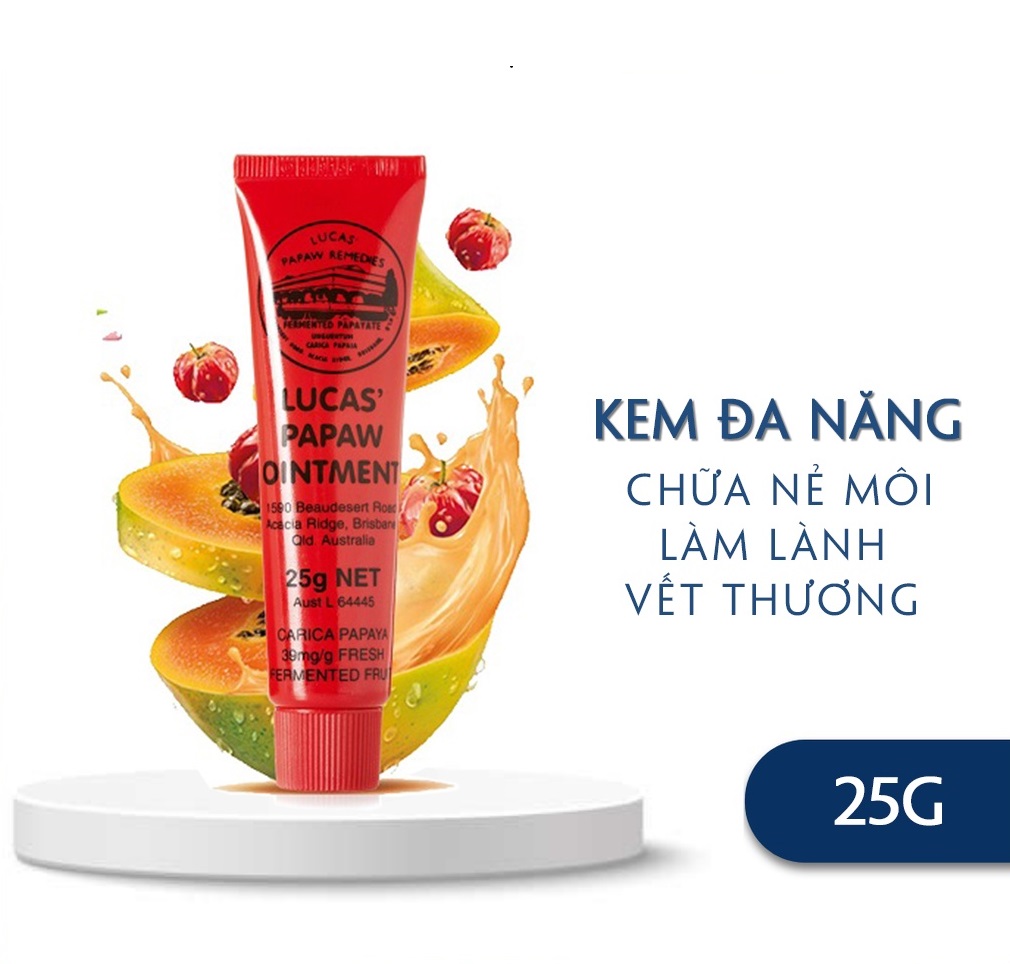 Kem dưỡng da đa năng Úc Lucas Papaw Ointment 25gr