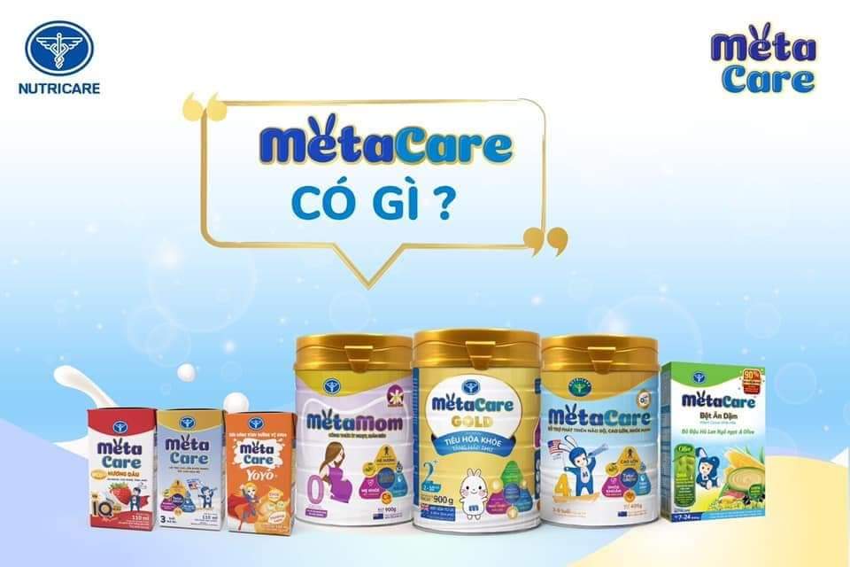 Sữa dinh dưỡng METACARE đủ số 1,2,3 900gr