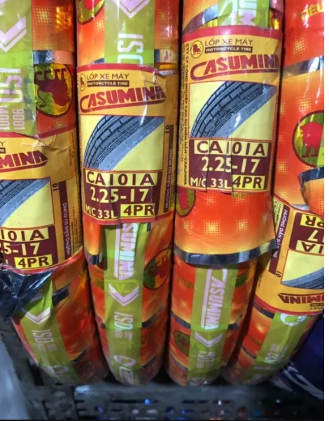 Lốp (vỏ) trước Dream,Wave CASUMINA 2.25-17