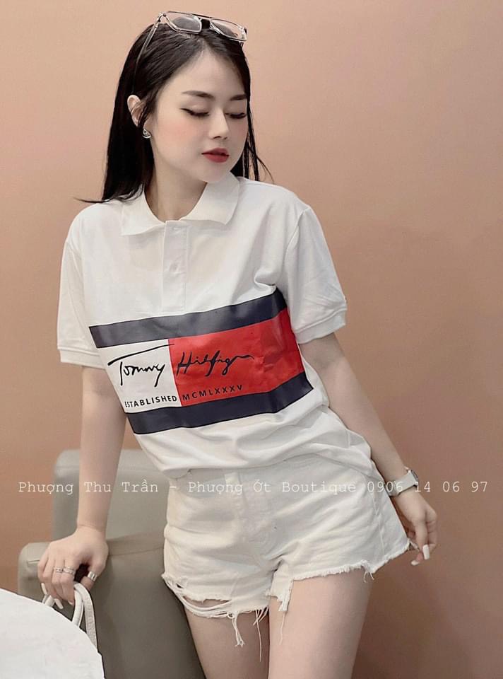 Áo PoLo Nữ .PoLo Nữ Cổ bẻ Chất Siêu Đẹp,