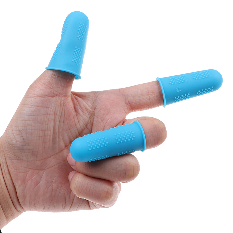 Kitchen accessories 5pcs Silicone Fingers Protector Cover Anti-cut Heat Resistant Anti-slip Cover BOYUAN. 