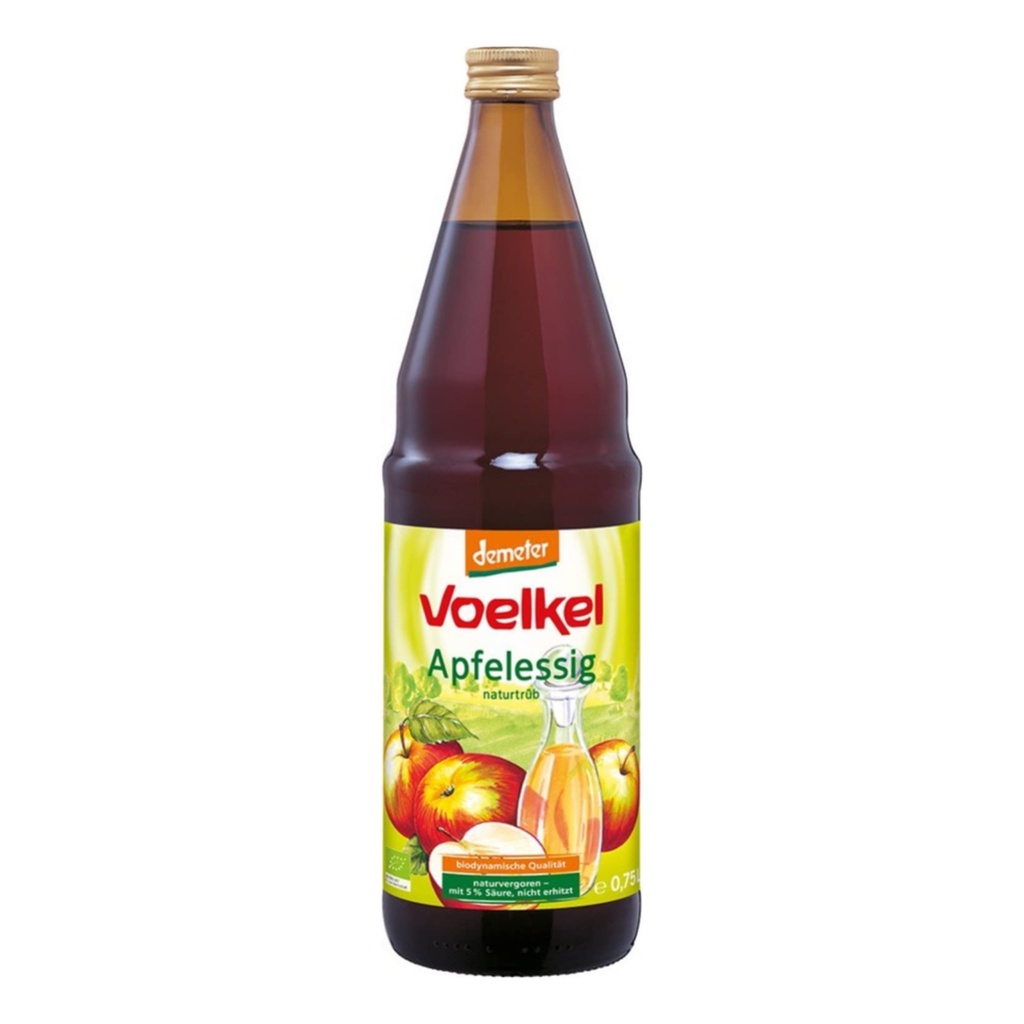 Giấm táo hữu cơ, organic apple cider vinegar, apfelessig - voelkel
