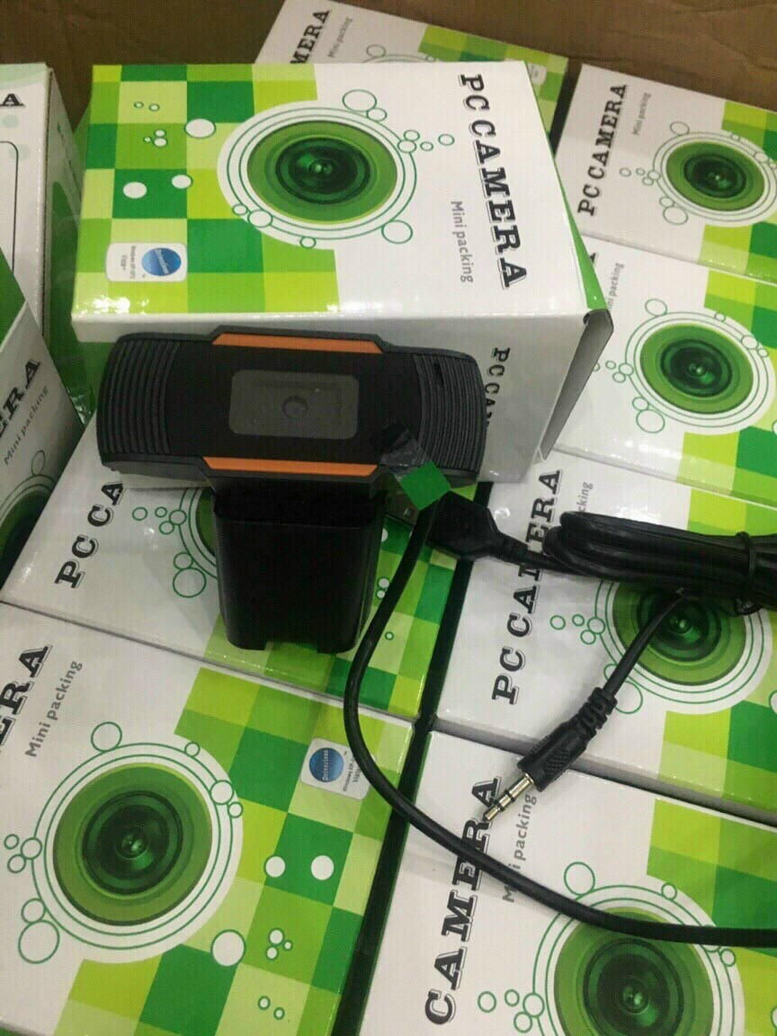 Webcam học online 1080P Full HD - cổng USB - có mic