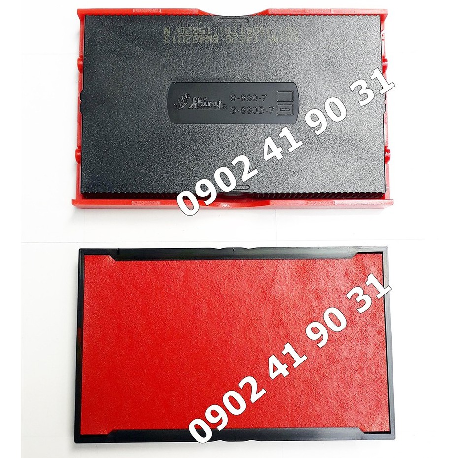 Tampon Dấu Lật Shiny S830 [ Khay Thẻ Mực S-830-7 ]