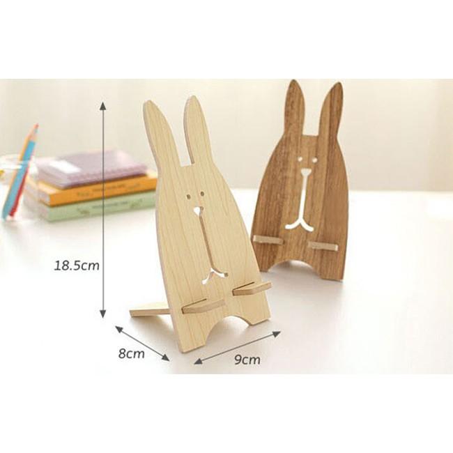 Giá đỡ điện thoại gỗ hình thú