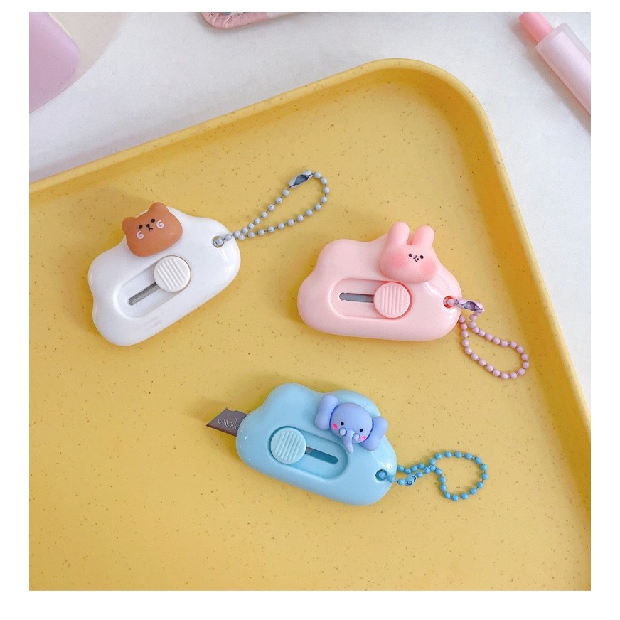 Dao cắt giấy mini dễ thương dành cho học sinh dễ thương - K4
