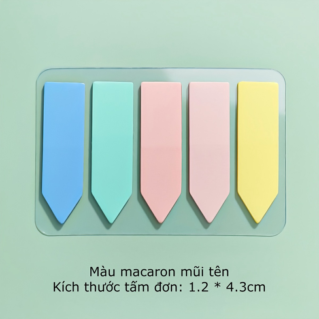 Practical Book bookmark clear color sticky notes
