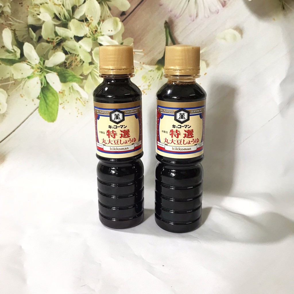 Nước tương tách muối ăn dặm Kikkoman 100ml [HSD T10/2024]