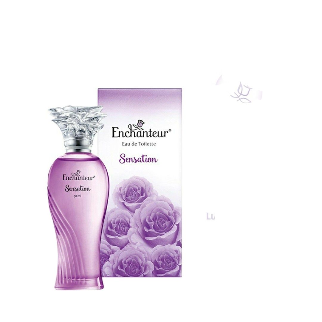 Nước Hoa ENCHANTEUR Sensation 50ml – Hương Quyến Rũ, Nữ Tính, Thơm Lâu