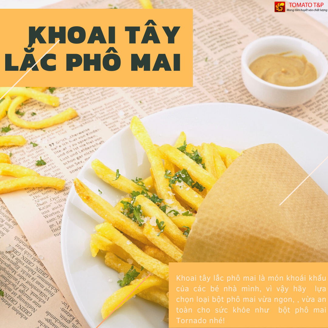 Bột phô mai Tornado vị cay gói 1kg