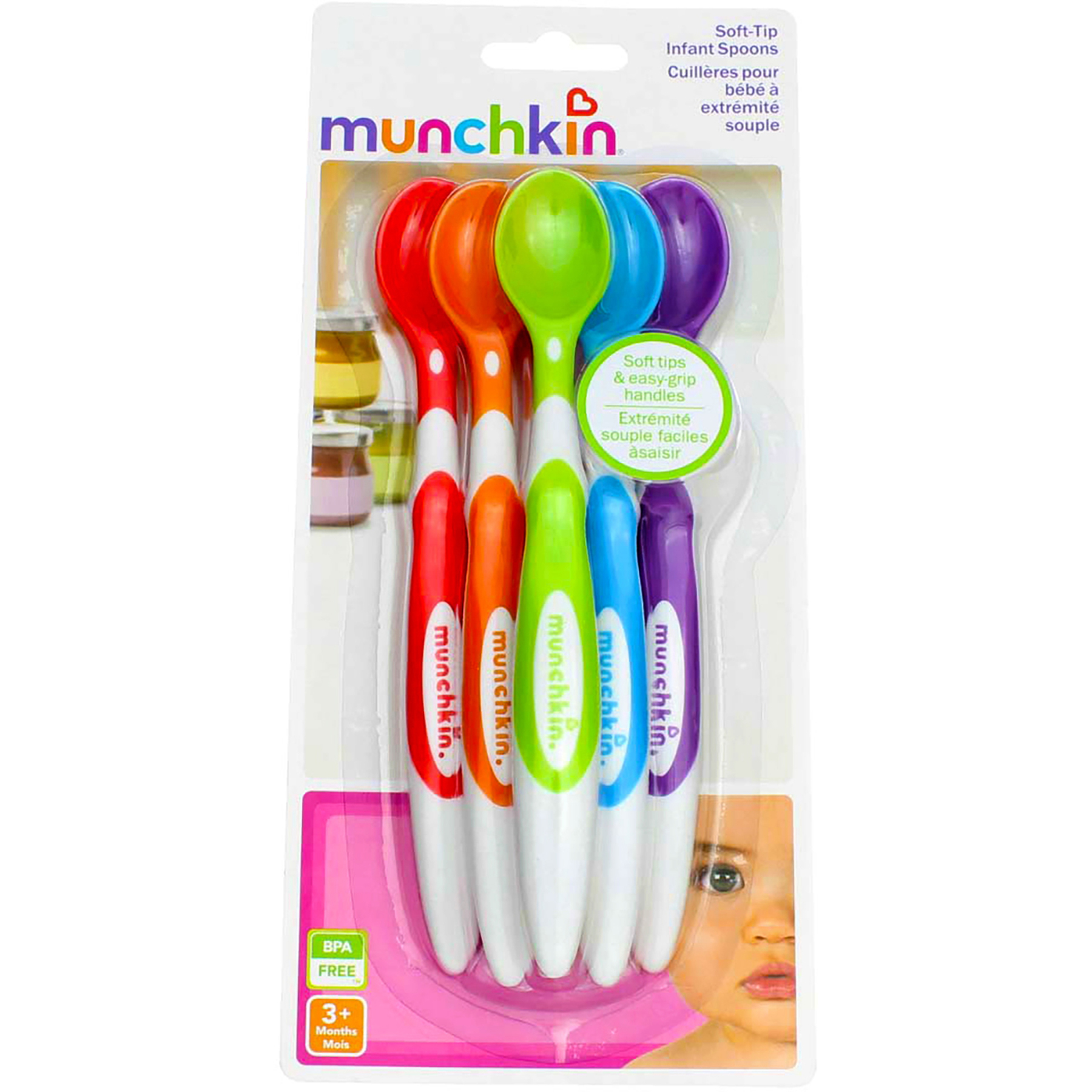 [HCM]Thìa mềm Munchkin cho bé tập ăn dặm