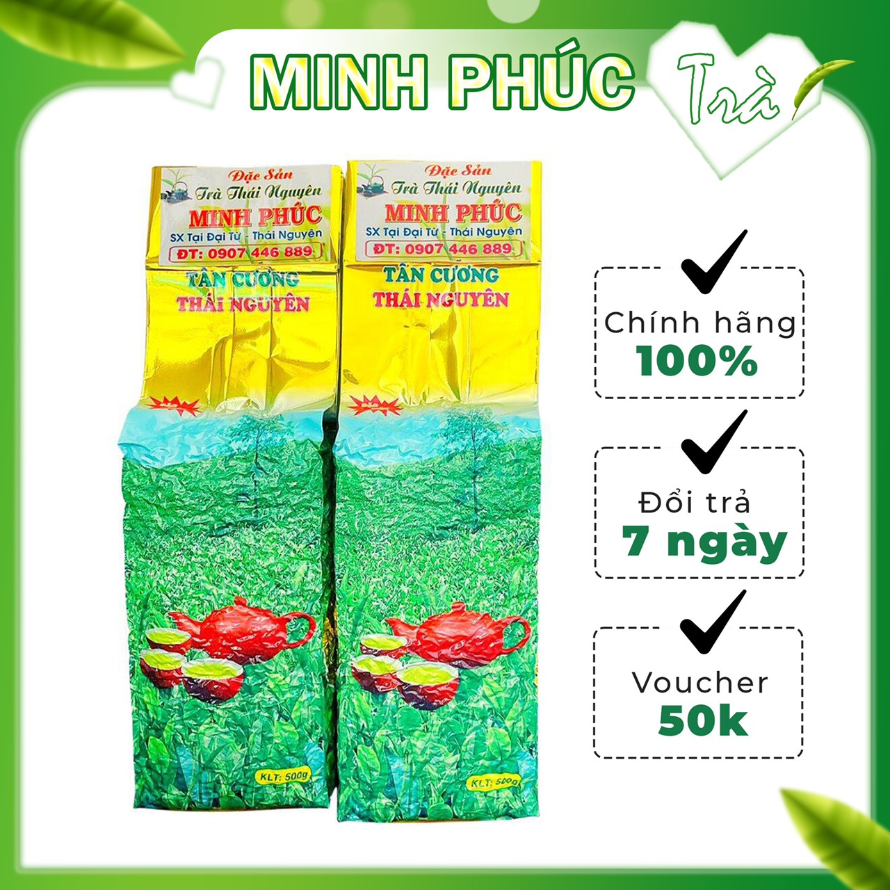 [TRÀ BẮC] 1KG Trà Thái Nguyên loại 3