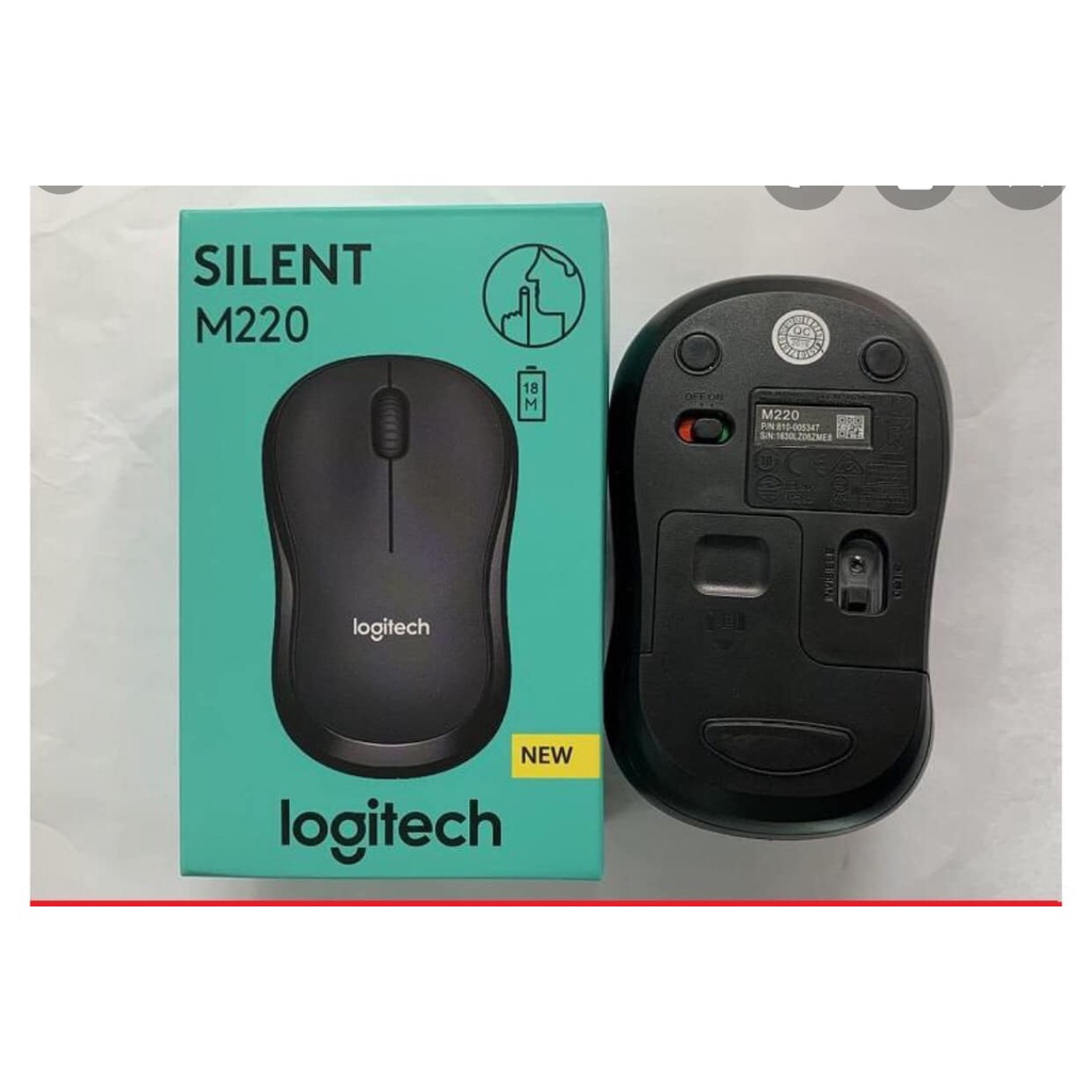 Chuột Không Dây Logitech M220 mới