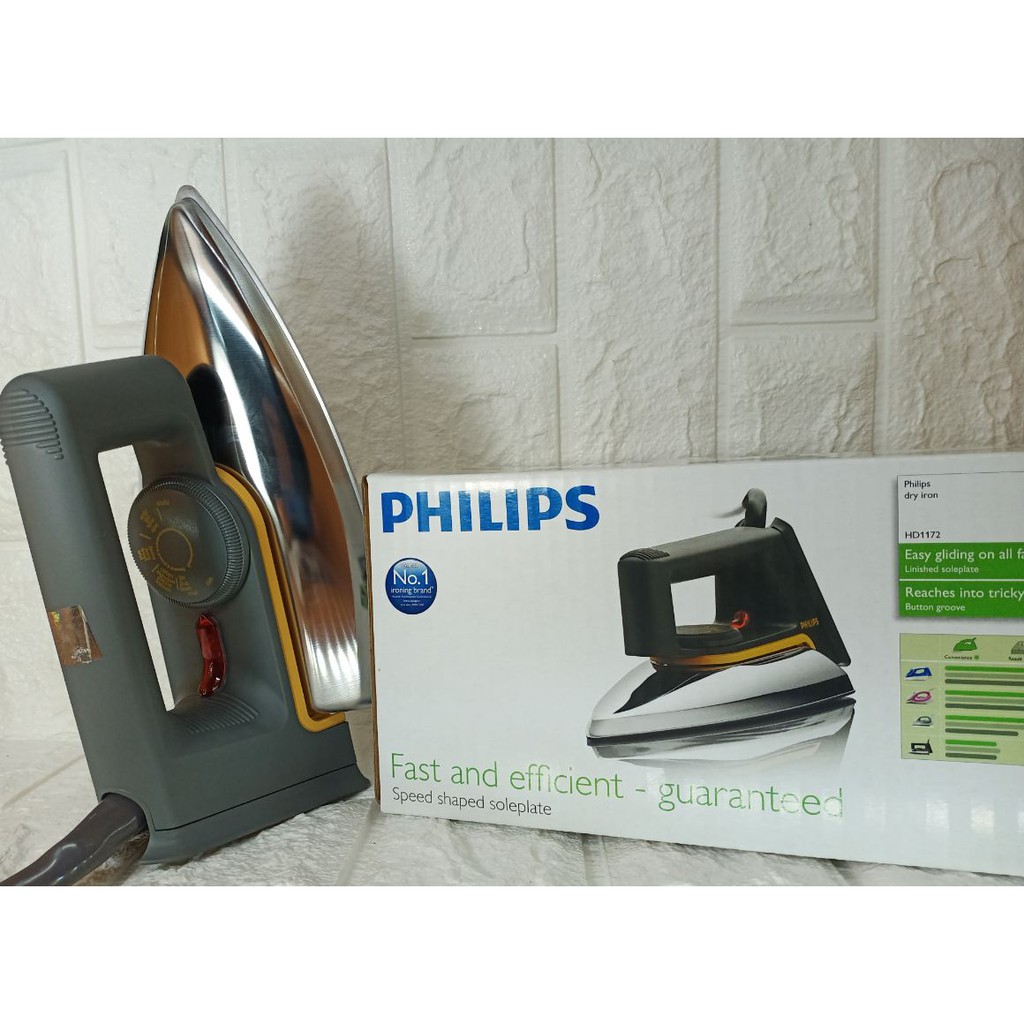 BÀN ỦI PHILIP 1172 ĐẾ NHÔM CAO CẤP