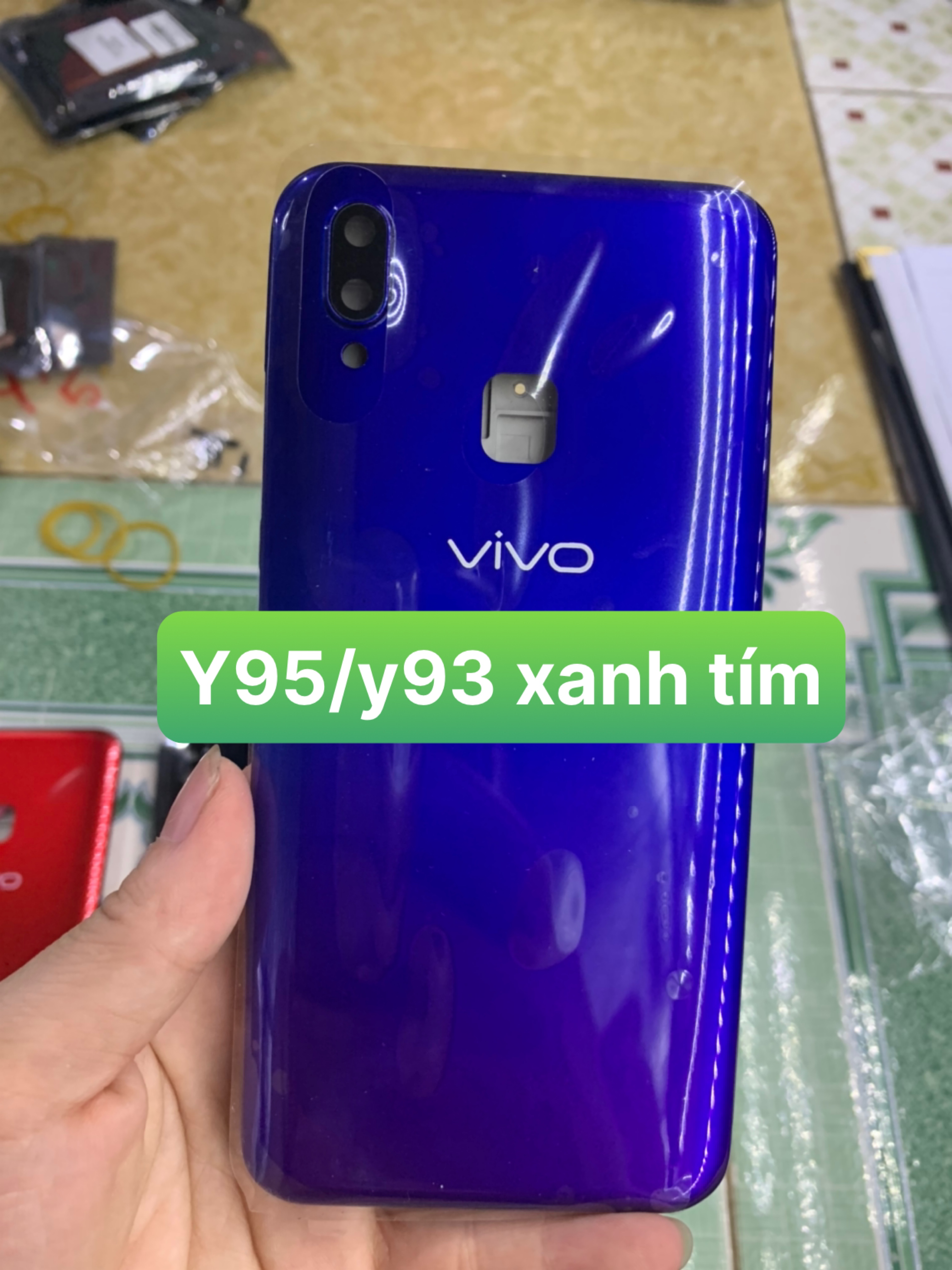 Bộ vỏ zin new điện thoại vivo y93/ y95 có vân tay