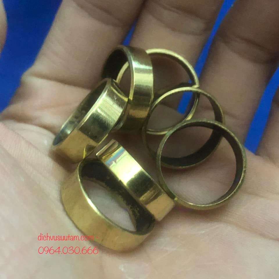 Nhẫn chế tác bằng vỏ đan 12ly7