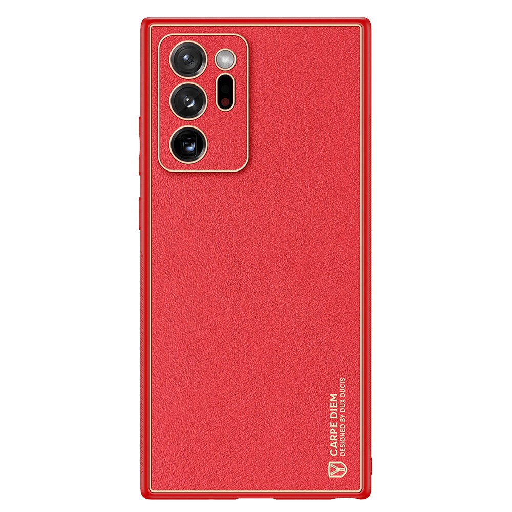 Dux ducis ốp lưng chất liệu pc phối da pu cho samsung galaxy note 20 ultra note20 5g / 4g