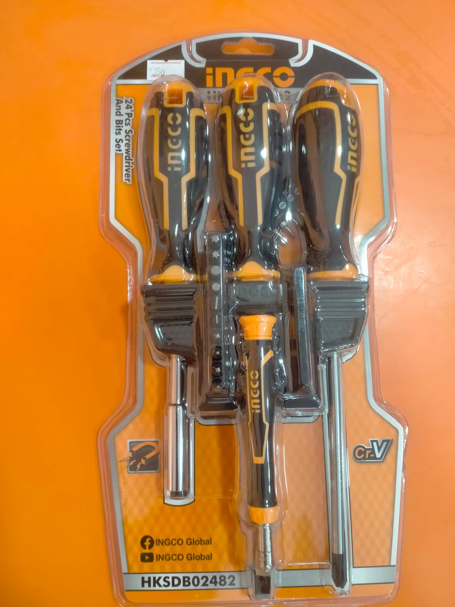 INGCO 24PCS SCREWDRIVER AND BIT SET (HKSDB02482) Lazada PH