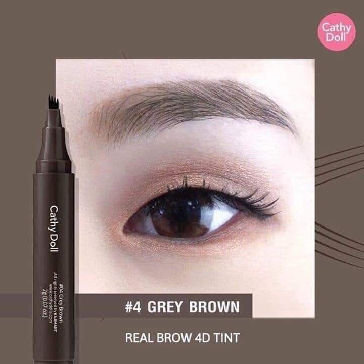 Bút xăm mày real brow 4d tattoo tint cathy doll