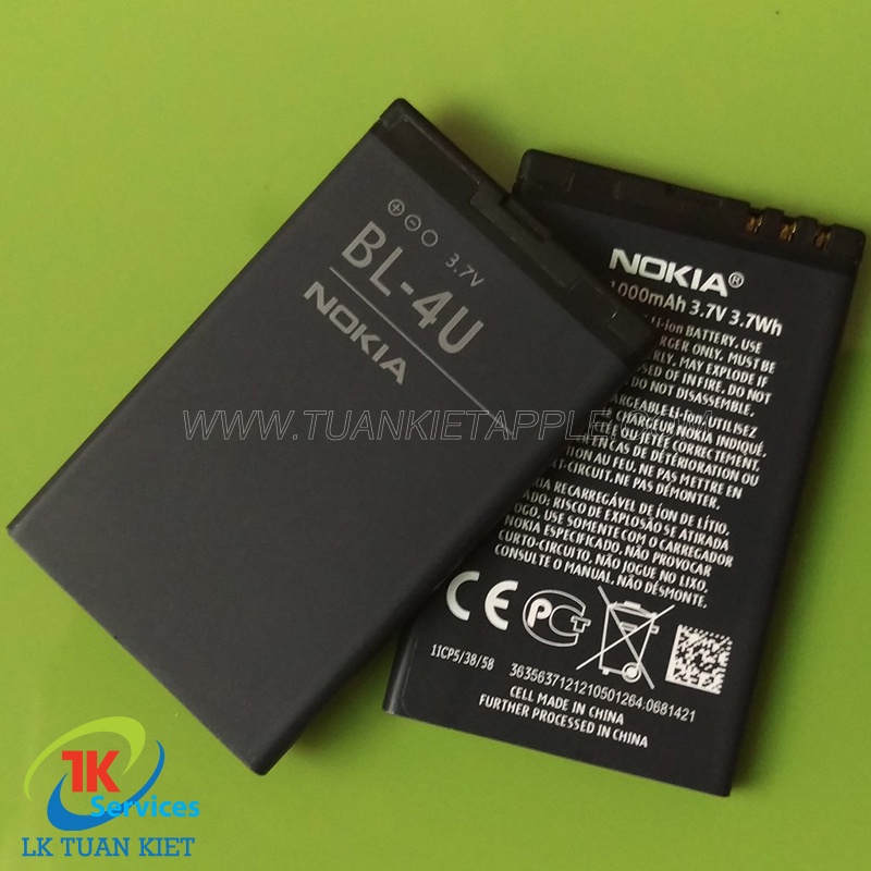 Pin nokia bl-4u dung lượng cao bảo hành 1 đổi 1