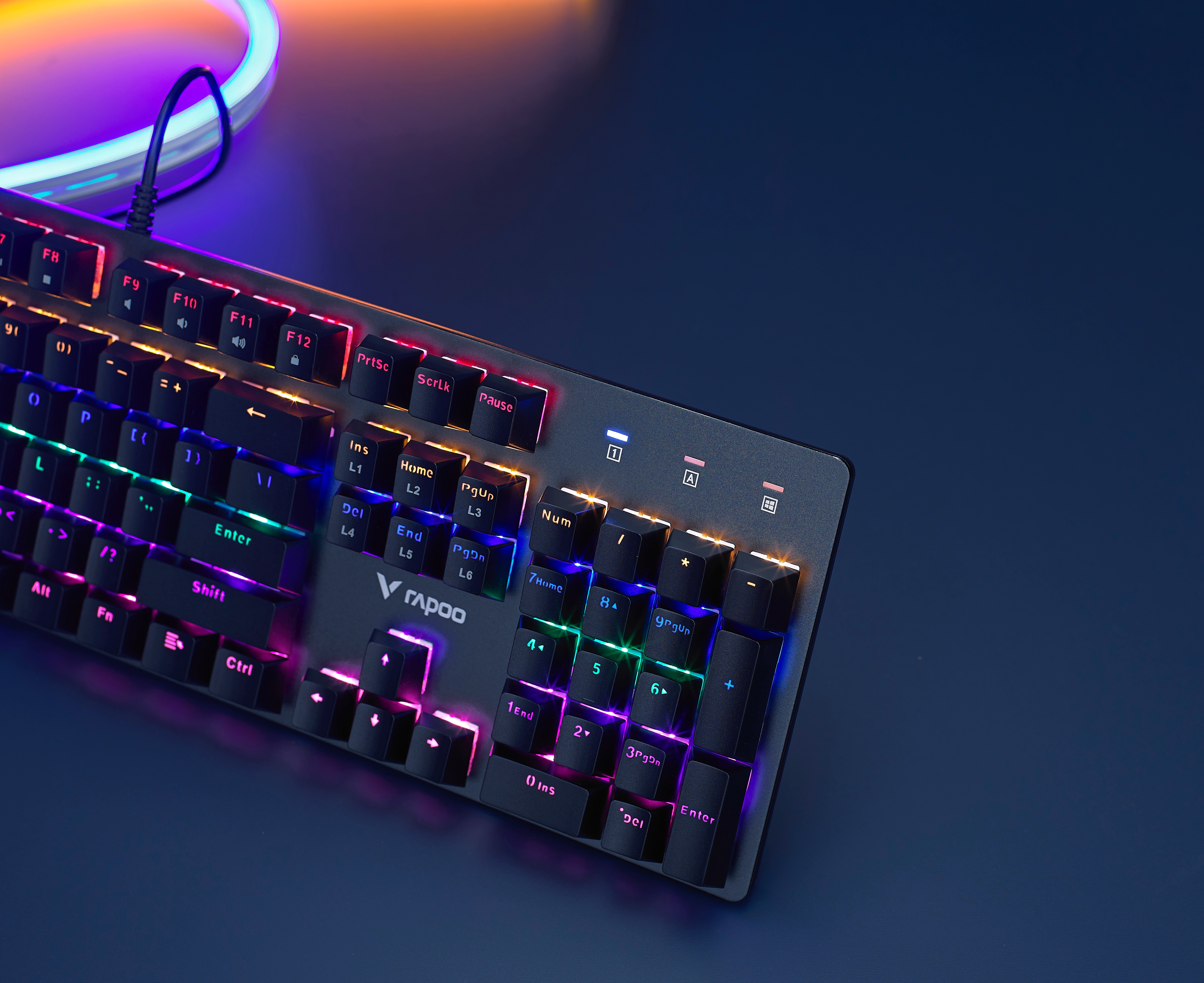 Bàn Phím Cơ Gaming Rapoo V500SE