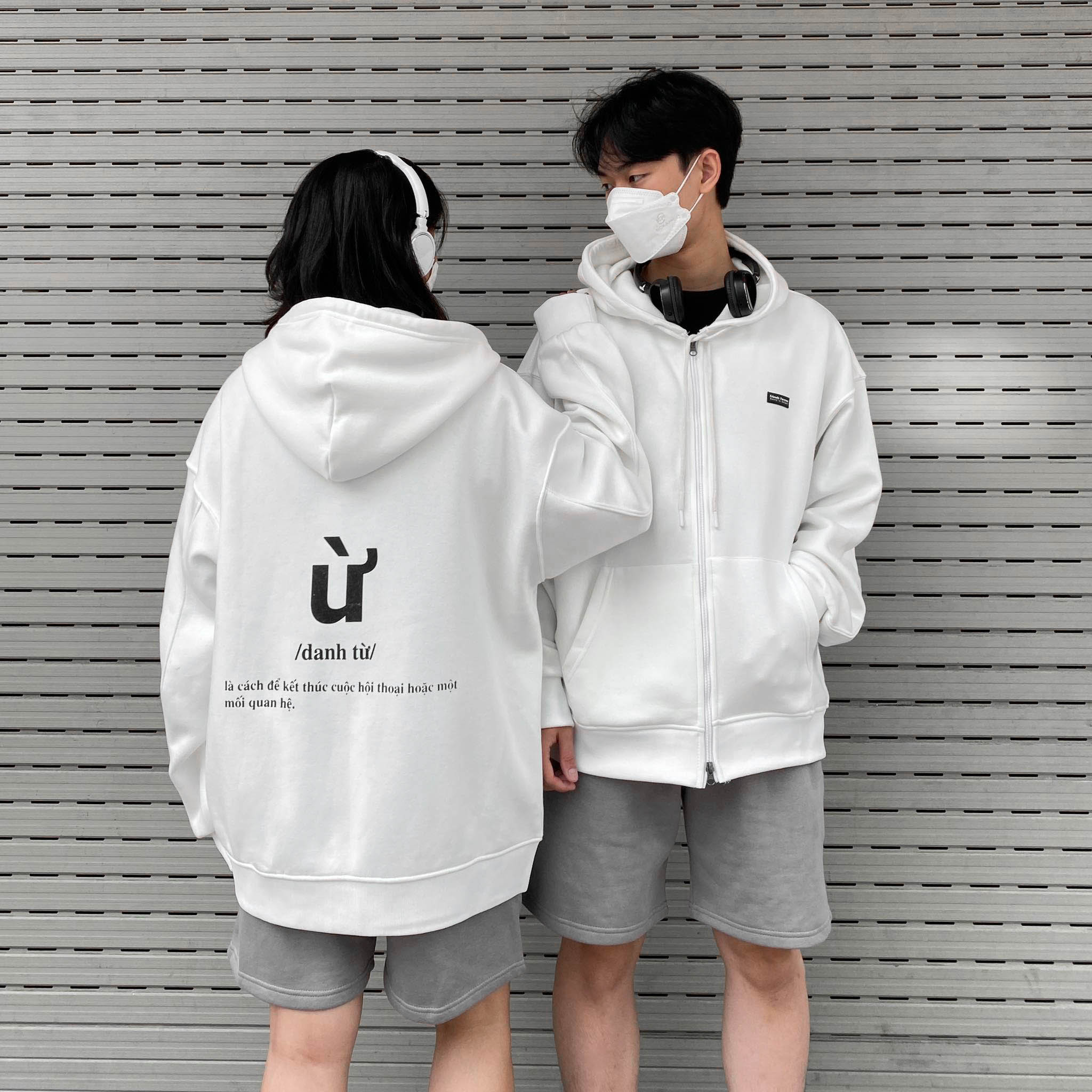 ÁO KHOÁC FF OVERSIZE ZIP HOODIE Ừ