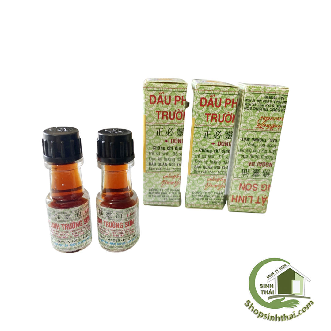 Dầu gió Phật Linh Trường Sơn chai 1.5ml