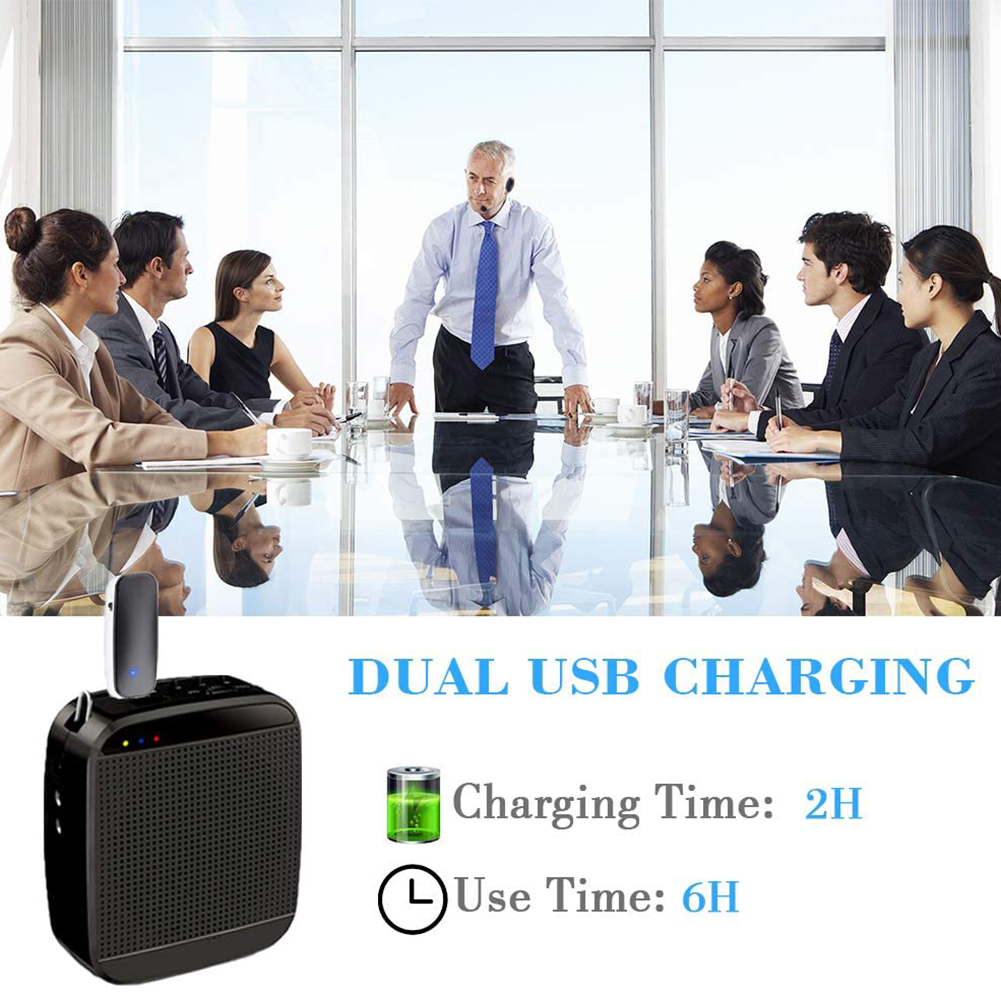 Multifunctional UHF Wireless Microphone Headset Mic System Headset Mic and Handheld Mic