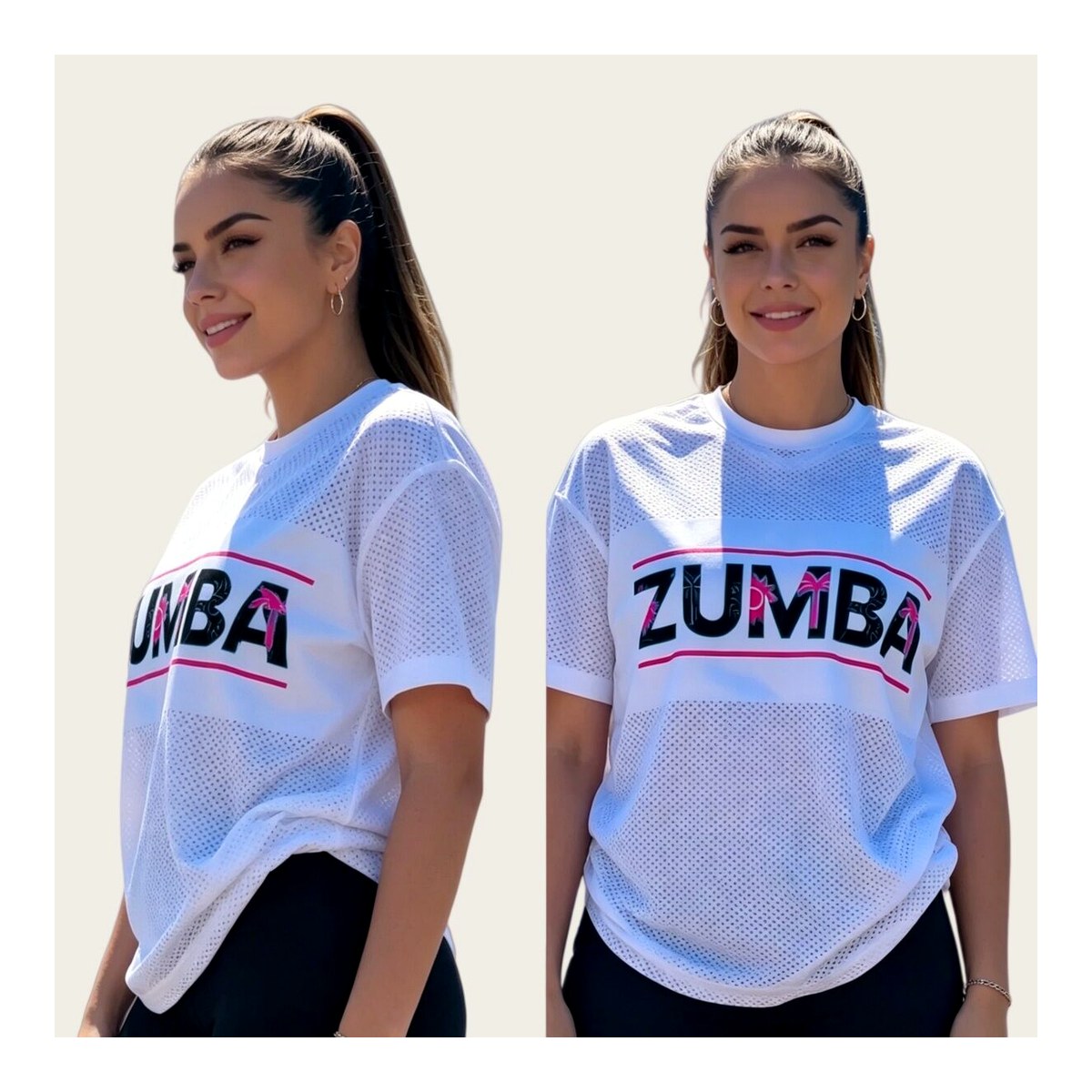 New-store】 New Arrived Women Clothes Zumba Wear Apres Zumba Mesh