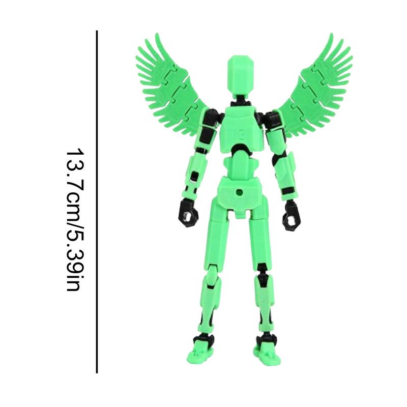 Joint Movable Action Figures 3D Printed Multi-Articular Action Figures Body Activity Robot Desk Robot Toy Multi Joint Movable Toy