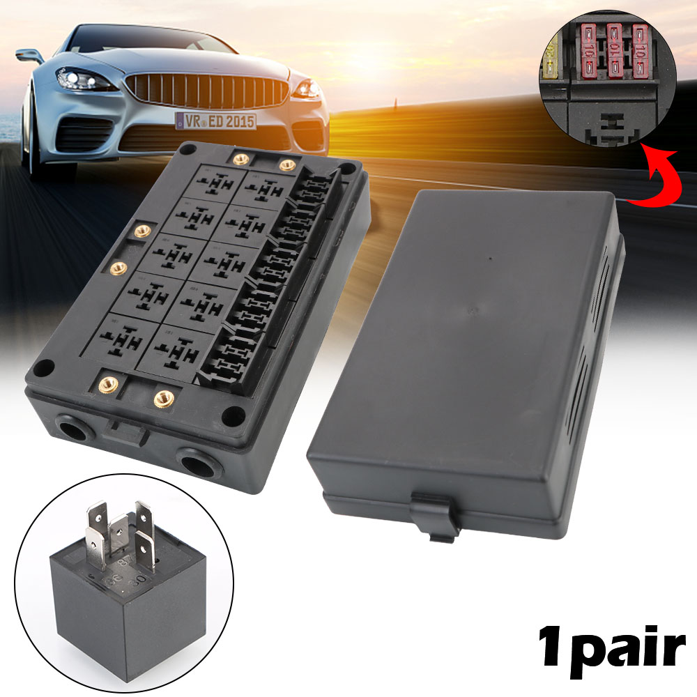 Hộp Cầu Chì 6 Chiều Ô Tô, Phòng Động Cơ Ô Tô, Hộp Nối Điều Khiển Chính Điều Chỉnh Đường Dây