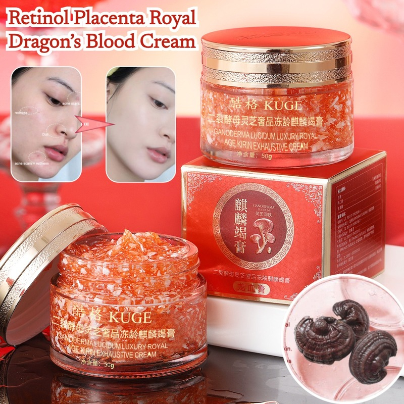 フェイスクリーム Retinol Placenta  Dragonblood 10pcs Dragon Blood Retinol Cream Dragon Blood Cream Essence Moisturizing
