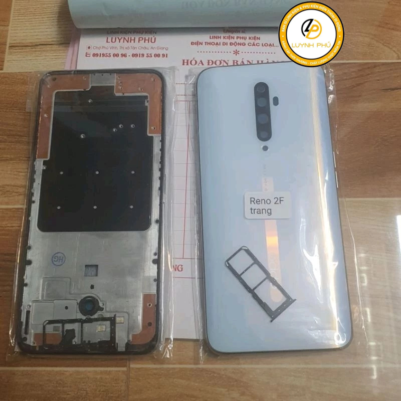 Vỏ Oppo reno 2F có khay sim khung sườn
